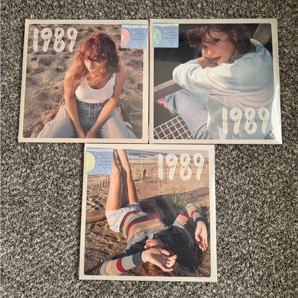 Taylor Swift 1989 Taylor’s Version Vinyl - 3 Variant Set